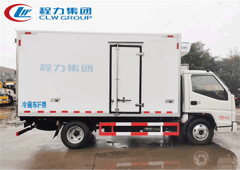 國六江鈴130馬力寬體冷藏車